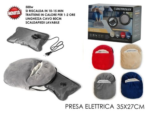 Scaldapiedi con borsa acqua