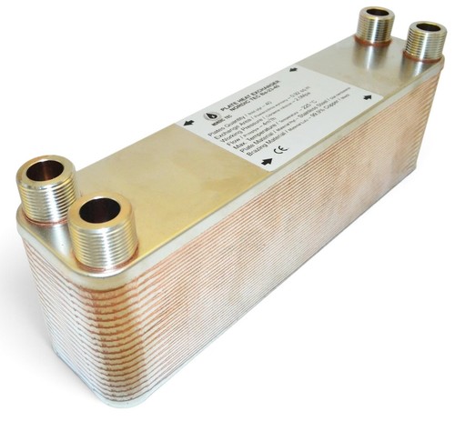 Scambiatore calore in - scambiatore, di
