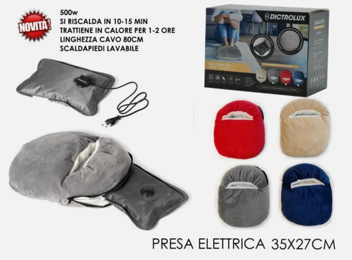 Scaldapiedi con borsa acqua
